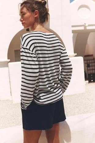 Хлопковая футболка в стиле рустик- Заказать в России