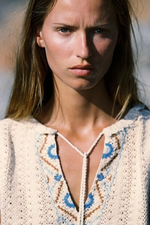 Топ с вышивкой кроше- Заказать в России