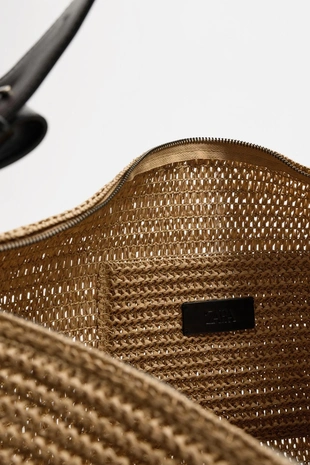 Плетеная сумка с плечевым ремнем- Заказать в России