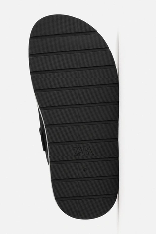 Кожаные сабо с пряжкой- Заказать в России