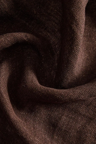 Плед из льна с бахромой- Заказать в России