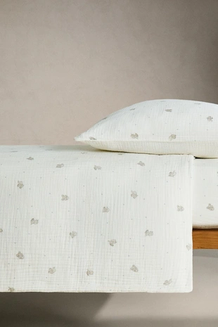 Детское одеяло из муслина с принтом слонов ZARA- Заказать в России