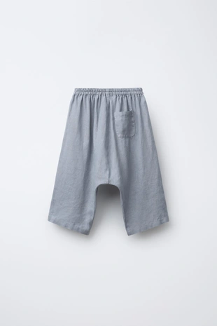 Купить Zara Широкие брюки из 100% льна