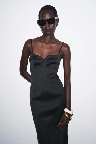 Атласное платье-трансформер ZW COLLECTION- Заказать в России