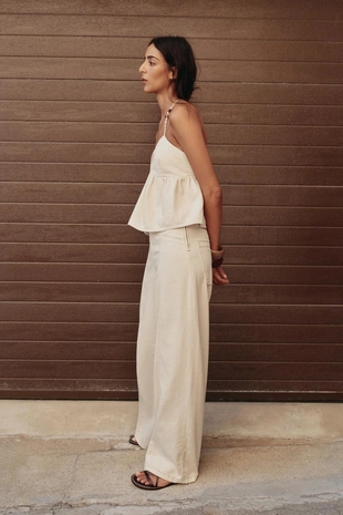 Джинсы Z1975 WIDE LEG с высокой посадкой и бусинами- Заказать в России