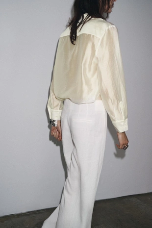 Рубашка с вышивкой — ZW COLLECTION- Заказать в России