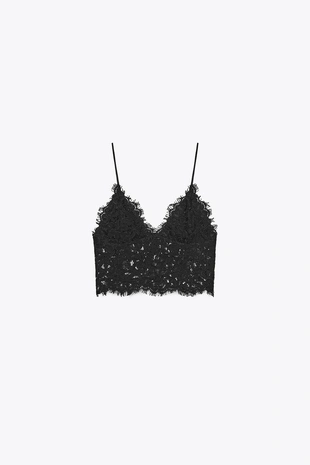 Укороченный топ с вышивкой- Заказать в России