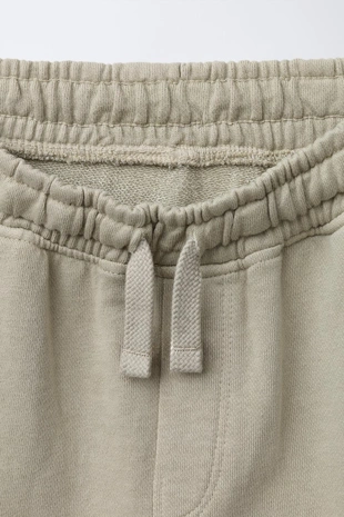 washed green | 1733/644/519 - Zara Шорты-бермуды карго с эффектом постиранности
