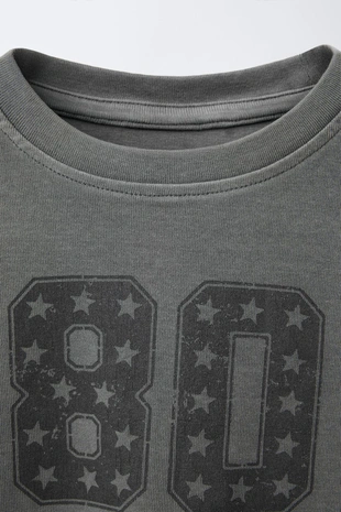 Футболка с текстовым принтом