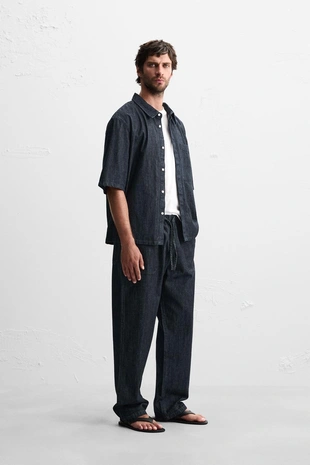 Джинсы-джоггеры RELAXED FIT- Заказать в России