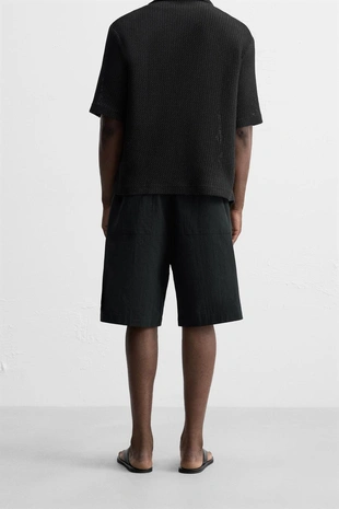 Хлопковые шорты RELAXED FIT- Заказать в России