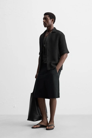 Хлопковые шорты RELAXED FIT- Заказать в России