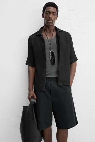 Хлопковые шорты RELAXED FIT- Заказать в России