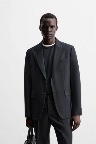 Купить Zara Костюмный блейзер в елочку