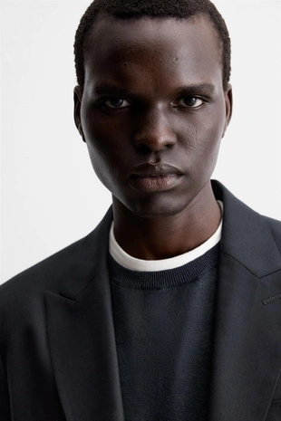 Костюмный блейзер в елочку- Заказать в России