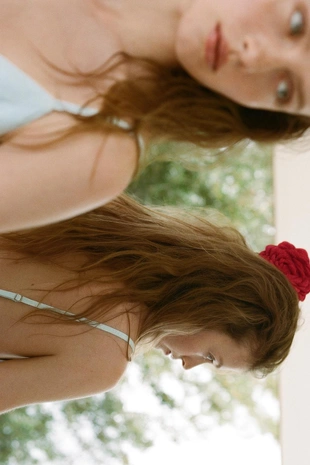 Заколка для волос с тканевым цветком- Заказать в России