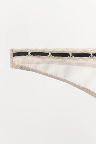 Трусы с бантом и контрастной отделкой- Заказать в России