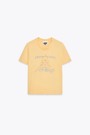 Футболка с эффектом потертости CARE BEARS™- Заказать в России