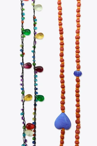 Ожерелья с бусинами и куклами- Заказать в России