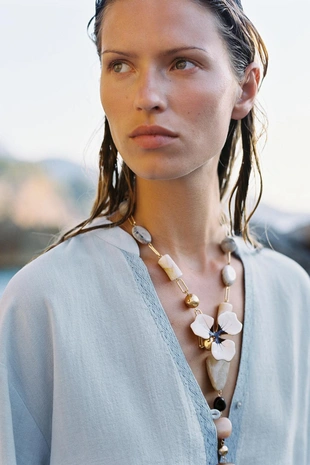 Короткая кружевная рубашка- Заказать в России