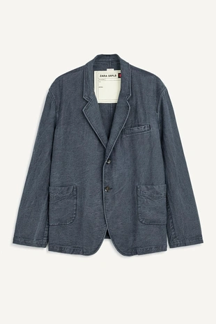 Пиджак с мятным оттенком- Заказать в России