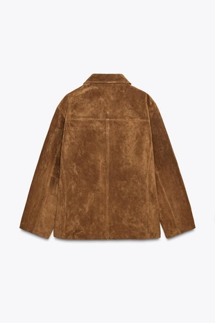 Куртка из замши ZW COLLECTION LIMITED EDITION- Заказать в России