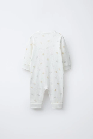 Комбинезон с принтом «цыплята», трансформирующийся в носок- Заказать в России