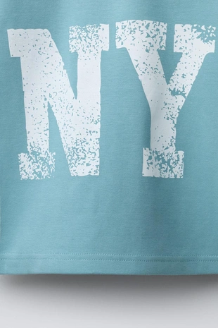 Худи с короткими рукавами, капюшоном и надписью- Заказать в России