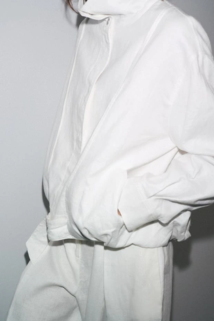 Бомбер из 100% льна — ZW COLLECTION- Заказать в России