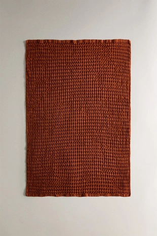 WAFFLE-KNIT COTTON TEA TOWEL X COLLAGERIE- Заказать в России