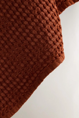 WAFFLE-KNIT COTTON TEA TOWEL X COLLAGERIE- Заказать в России