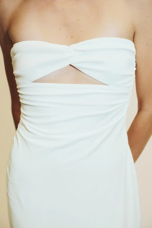 Длинное платье с вырезами- Заказать в России