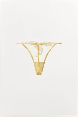 Кружевные трусы-танга- Заказать в России