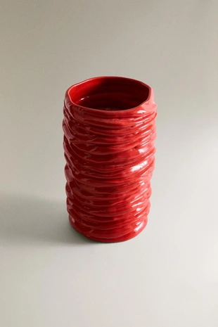 Волновая керамическая ваза X COLLAGERIE- Заказать в России