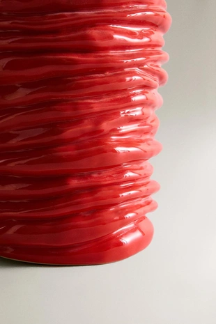 Волновая керамическая ваза X COLLAGERIE- Заказать в России