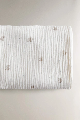 Набор постельного белья MUSLIN ELEPHANT MINI COT- Заказать в России
