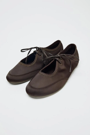 Спортивные балетки с лентами- Заказать в России