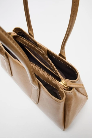 Сумка-CITY с эффектом кракелюра- Заказать в России