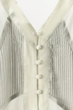 Легкий топ из жоржета- Заказать в России