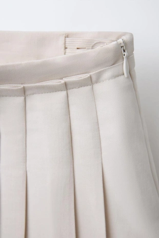 Юбка струящегося кроя в складку- Заказать в России