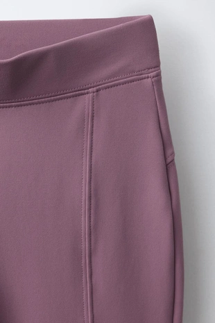 Легинсы FLARE с декоративной строчкой- Заказать в России