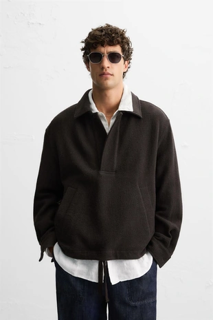 Куртка-рубашка поло из ткани - Заказать в России