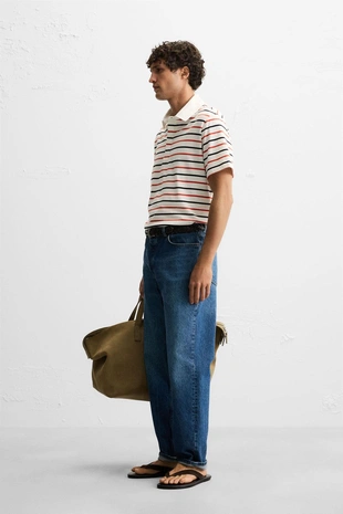 Поло в полоску- Заказать в России