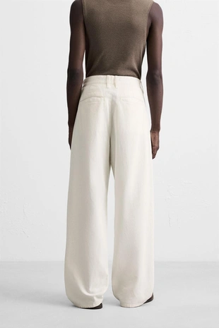 Брюки чинос из хлопка и конопли- Заказать в России