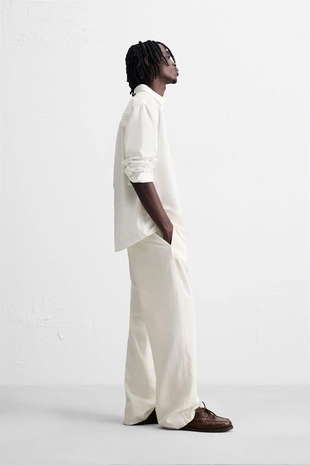 Брюки чинос из хлопка и конопли- Заказать в России