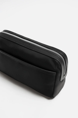 Black | 3712/620/800 - Zara Нейлоновая косметичка