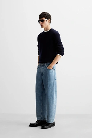 Джинсы TAPERED WIDE FIT- Заказать в России