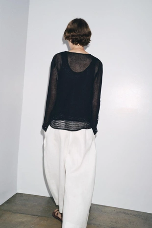 Ажурный кардиган- Заказать в России