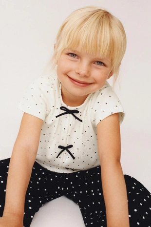 Брюки-кюлоты в горошек- Заказать в России