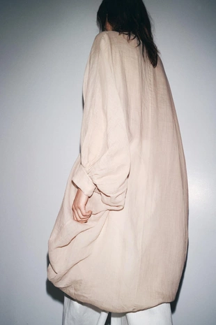 Длинный топ из рами — ZW COLLECTION- Заказать в России